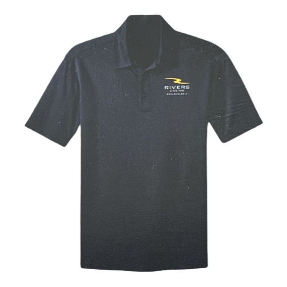 Rivers Casino Philadelphia Other - Rivers Casino Philadelphia Men's Navy Short Sleeve Golf Shirt